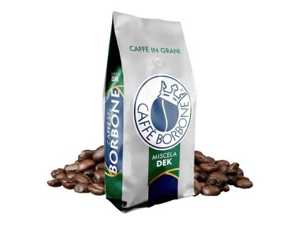 Borbone Miscela Dek, granos de café descafeinado, 1 kg, Nejkafé CZ