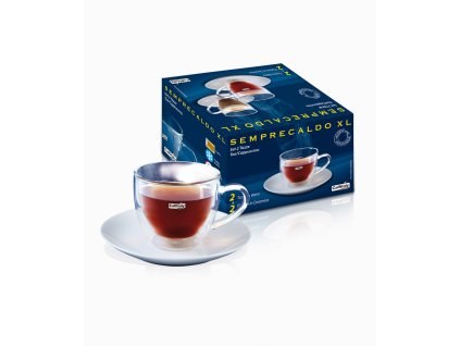 Tazas para bebidas calientes Caffitaly Capuccino 120 ml (2 unidades)