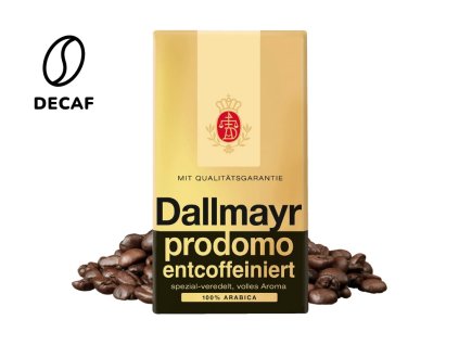 Café descafeinado Dallmayr entcoffeiniert, granos de café 500 g