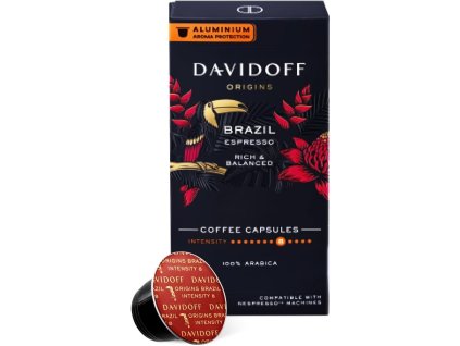 Davidoff Brasil Nespresso 10 piezas mejor café CZ
