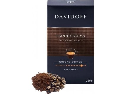 Café molido espresso57 de Davidoff, 250 g, el mejor café de la República Checa