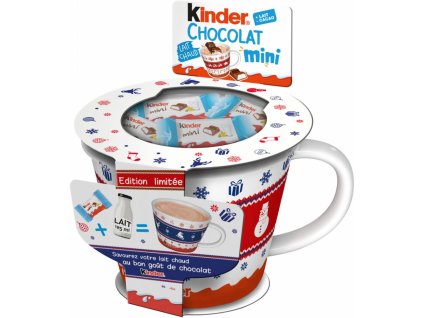 Taza mini de chocolate Kinder, el mejor café cz