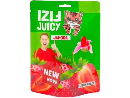 Caramelos Fizi Juicy - Fresa 100 g