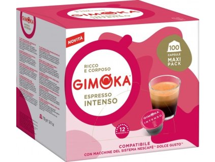 Gimoka Dolce Gusto Espresso Intenso 100 Unidades, el mejor café de la República Checa