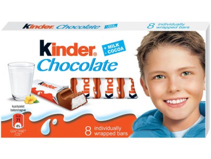 Chocolate Kinder 8 piezas, el mejor café de la República Checa