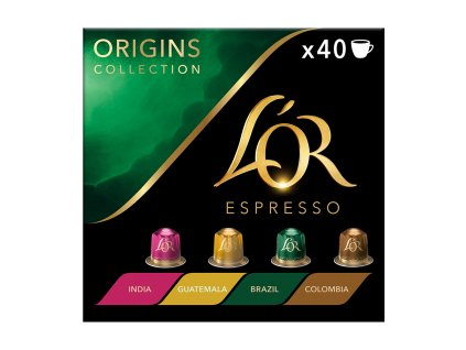 Mezcla L'OR Espresso Origins 40 cápsulas para Nespresso®