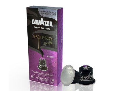 Lavazza intenso nespresso cápsulas nejkafe cz