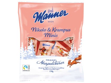 napolitanas minis mikulas y cert 150 g mejor café cz