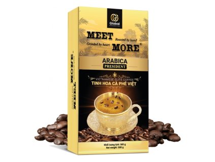 Conozca más granos de café arábica presidente 500g