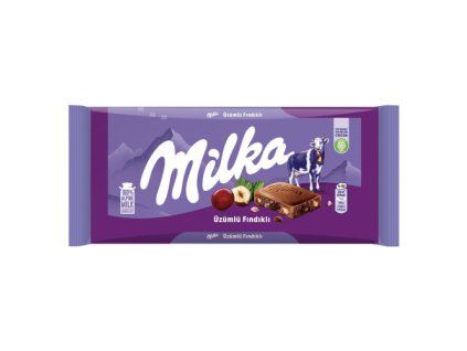 El mejor café Mocafino Milka lluvia de avellanas chocolate con pasas de chocolate avellana 80g