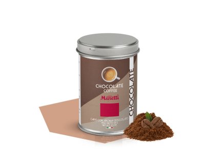 latte macinato aromatizado cioccolato musetti café 125g