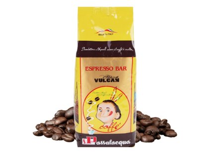 Passalacqua granos de café negro vulcan 500 g