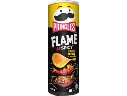 Pringles Flame Spicy BBQ 160 g, el mejor café cz