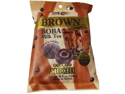 Té con leche marrón mochi de marca q, 120 g