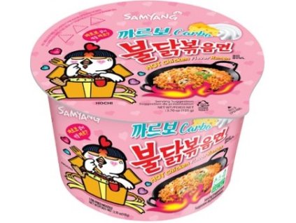 Samyang Carbonara 2, tazón grande, 105 g, el mejor café cz