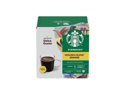 starbucks nescafé dolce gusto veranda blend americano 12 cápsulas