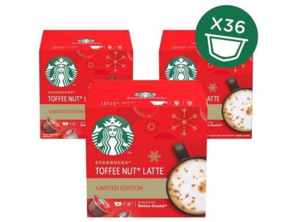 Starbucks Toffee Nut Dolce Gusto 3 piezas, el mejor café