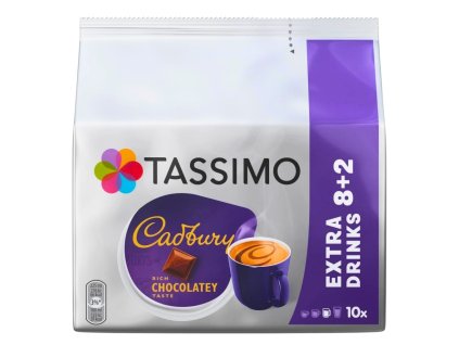 Chocolate caliente Tassimo Cadbury 8 unidades