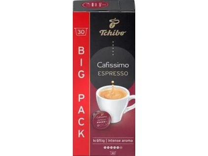Tchibo Cafissimo Rojo Intenso 30 piezas, el mejor café cz