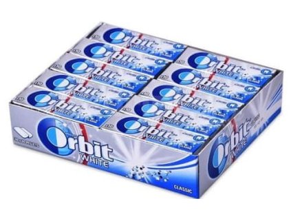 Wrigleys Orbit White Classic - Caja de 30 unidades, el mejor café en cz