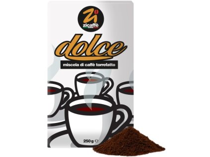 Zicaffe Dolce molido 250 g 2 mejores cafés cz