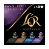 Mezcla L'OR Espresso Favourites 40 cápsulas para Nespresso®