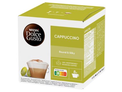 nescafé dolce gusto cappuccino capsules 16 capsules