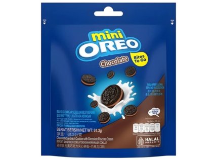 Mini biscuits Oreo fourrés au chocolat, 61 sachets de 3 g