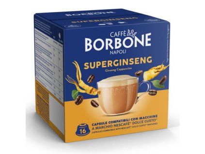 caffe borbone superginseng zensen kava capsules à dolce gusto 16 pcs