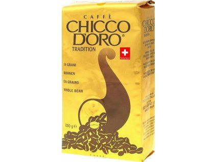 chicco d oro tradition 250g café en grain tchèque