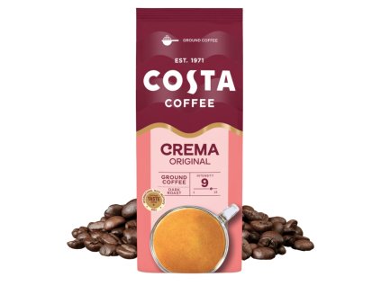 Costa café crema grains de café originaux tchèque