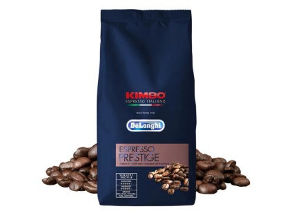 delonghi kimbo espresso prestige grains de café 1 kg nejkafe cz