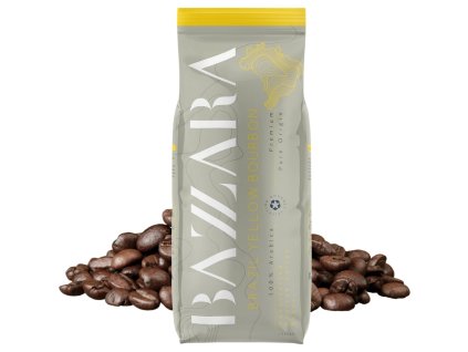 grains de café bourbon jaune bazzara brésil 1 kg