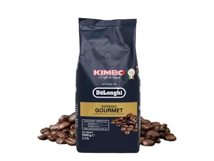 Grains de café DeLonghi Kimbo Espresso Gourmet 1 kg