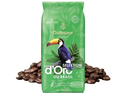grains de café dallmayr d oro do brasil 1 kg