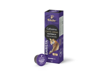 Tchibo Cafissimo Caffé Crema Barista Guatemala Édition Limitée 10 capsules