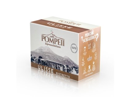 caffe pompeii ulisse ristretto dosettes de café 150 pcs