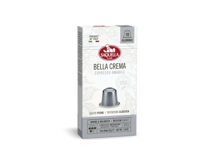 Saquella Bella Crema pour Nespresso 10 capsules