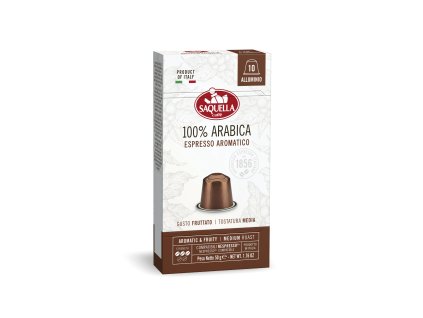Saquella 100% Arabica pour Nespresso 10 capsules