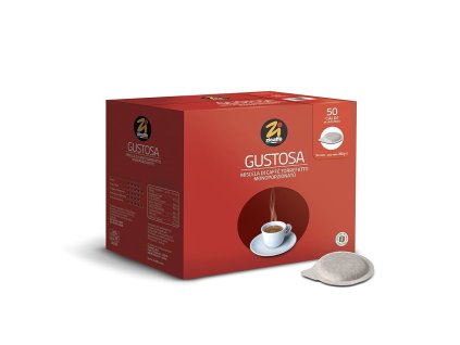 Dosettes de café ESE Zicaffe Gustosa, 50 pièces, meilleur café de République tchèque