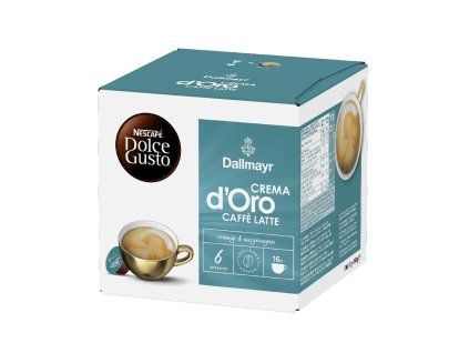 Dallmayr Crema d'Oro Caffè Latte 16 pièces
