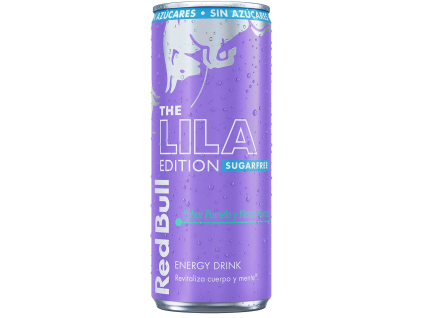 Red Bull The Lila Edition, aux notes de pamplemousse et de fleurs, sans sucre, 250 ml