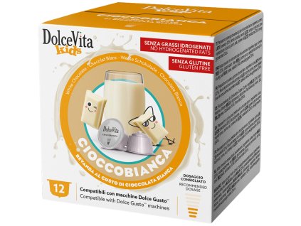 Dolce Vita CHOCOLAT BLANC pour Dolce Gusto 16 capsules
