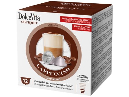 Dolce Vita Cappuccino classique pour Dolce Gusto 12 capsules