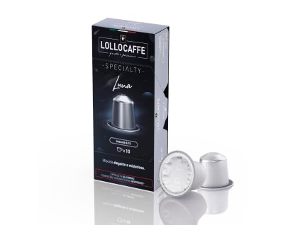Lollocaffe spécialité luna 10 pcs capsules nespresso le meilleur café République tchèque