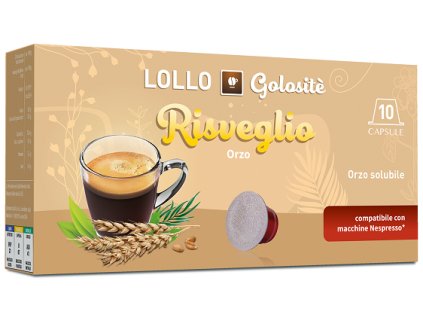 Capsules Lollo caffé ORZO pour NESPRESSO® 10 pcs