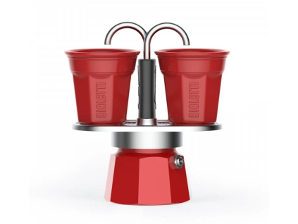 Bialetti set mini express rosso miglior caffè cz