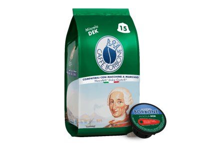 capsule di caffè caffe borbone decaffeinato dolce gusto 15 pezzi