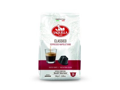 Saquella Classico per Dolce Gusto 20 capsule