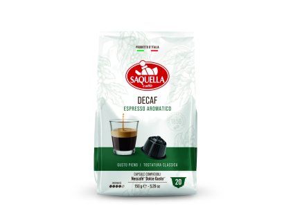 Saquella Decaf per Dolce Gusto 20 capsule